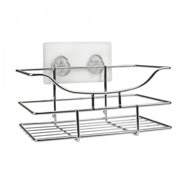 Jabonera ducha/bañera inox adhes.reutilz