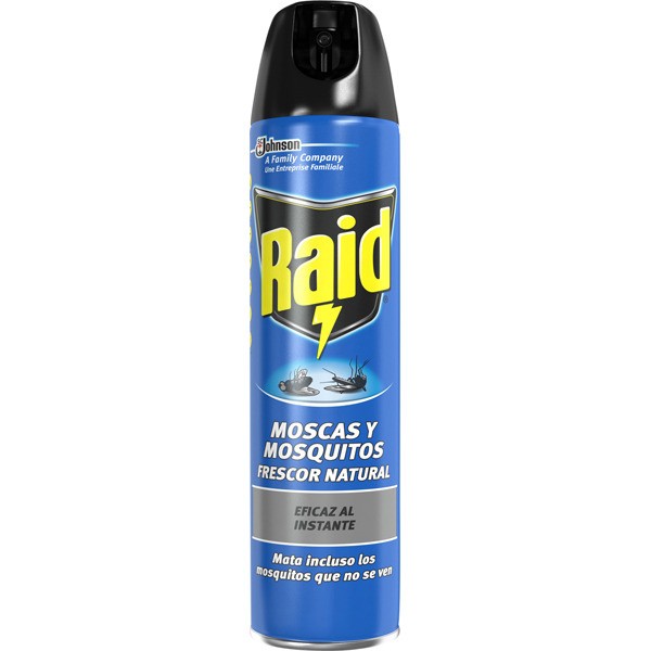 Raid insect moscas y mosquitos Frescor Natural 600ml