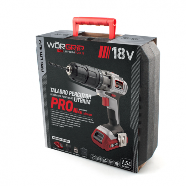 Taladro percut. bateria18v 1.5ah