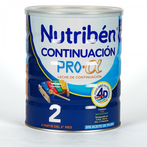 NUTRIBEN 2 LECHE DE CONTINUACION PRO ALFA 800 G