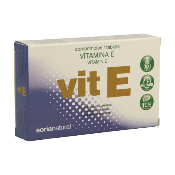 Vitamina E 48 Comps Soria Natural Vitamina E 48 Comps Soria Natural