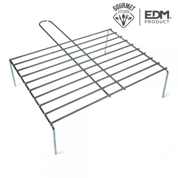 Parrilla con pie simple 40x27cm gourmet kitchen