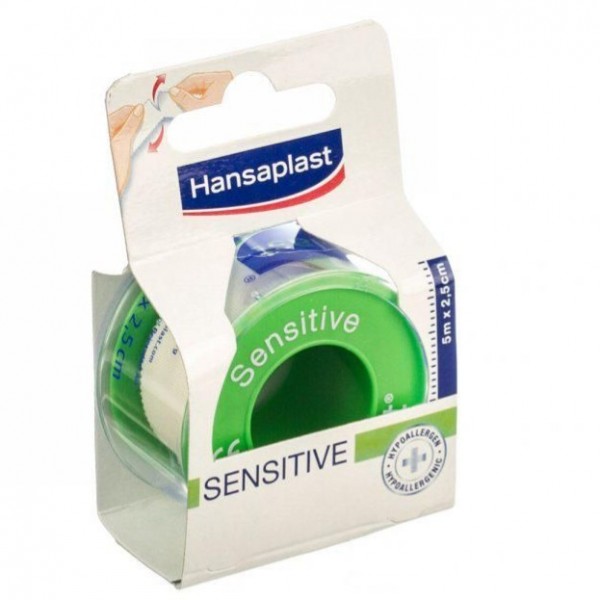 Hansaplast Esparadrapo Sensitive 5mx2,5