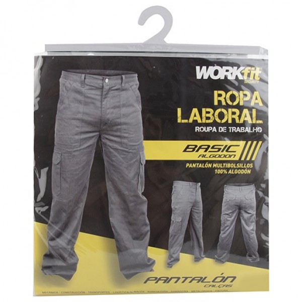 Pantalon algodon workfit basic t.   s
