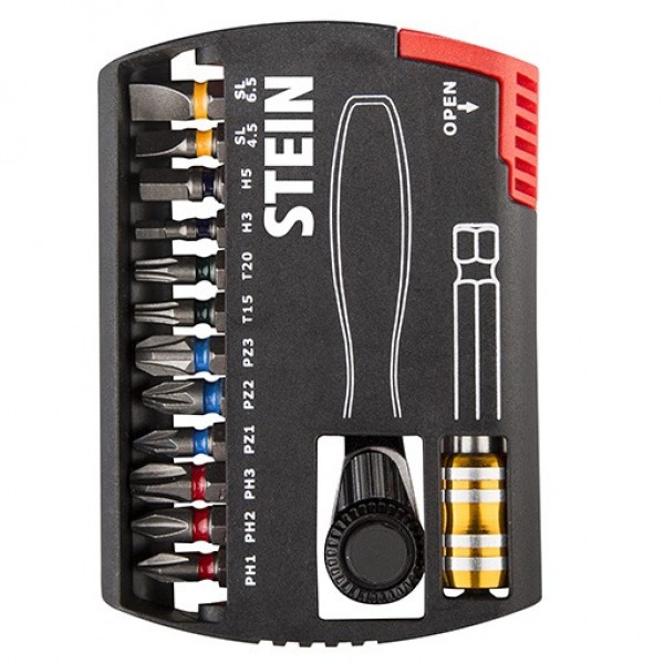 Juego multipuntas 14 en 1 carraca stein