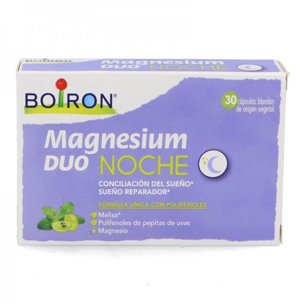 Magnesium Duo Noche 30 Caps Boiron