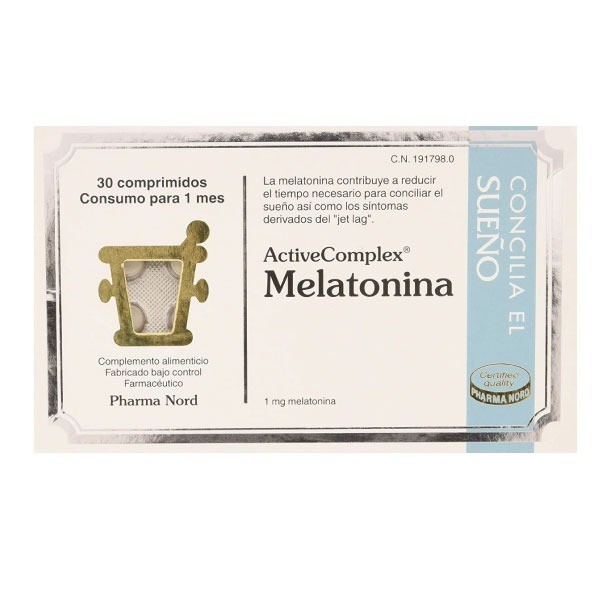 Activecomplex Melatonina 30 Comps