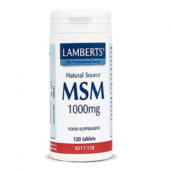 Msm 1000mg 120 Comps Lamberts