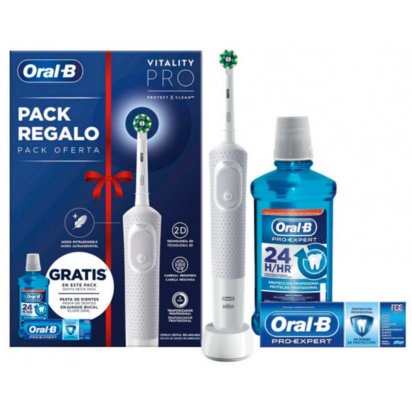 Braun oral-b vitality pro white /  cepillo de dientes eléctrico recargable