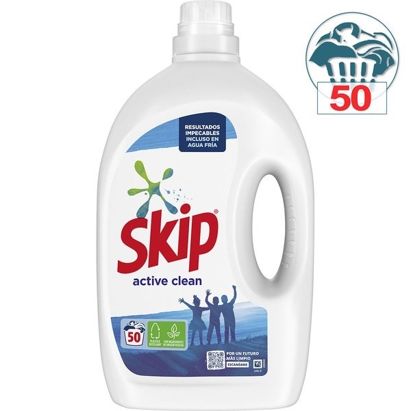 Skip detergente Active clean 50 lavados