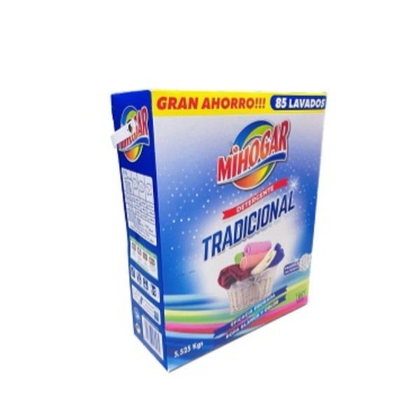 Mihogar detergente en polvo tradicional 85 lavados