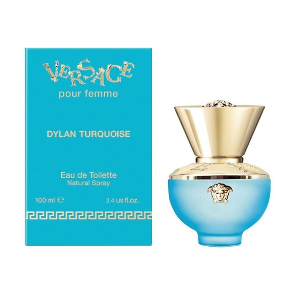 Versace pour homme dylan turquoise eau de toilette 100ml vaporizador