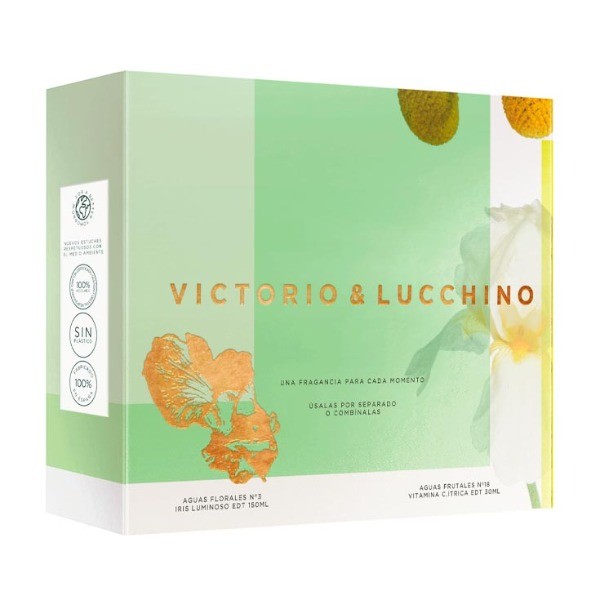 Victorio&Lucchino EDT Nº3 Iris Luminoso 150ml + EDT Nº18 Vitamina Cítrica 30ml