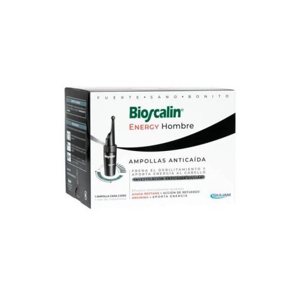 Bioscalin Energy Hombre Ampollas Anticaida 10 Am