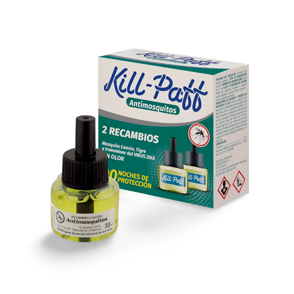 Kill-Paff antimosquitos  recambio 2uds