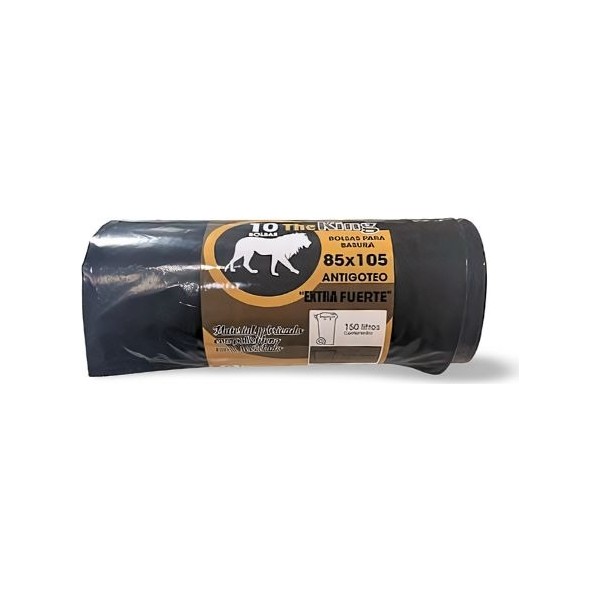 The king bolsas de basura 120L 10 unidades